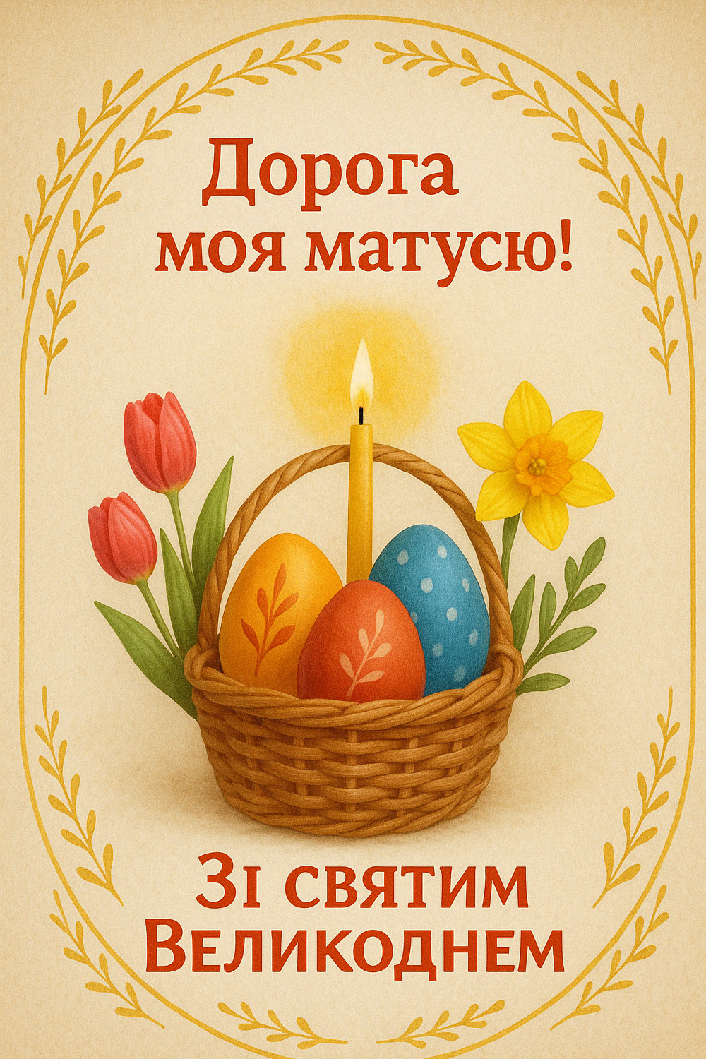 Христос Воскрес Мама