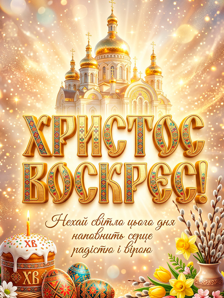 христос воскрес картинка