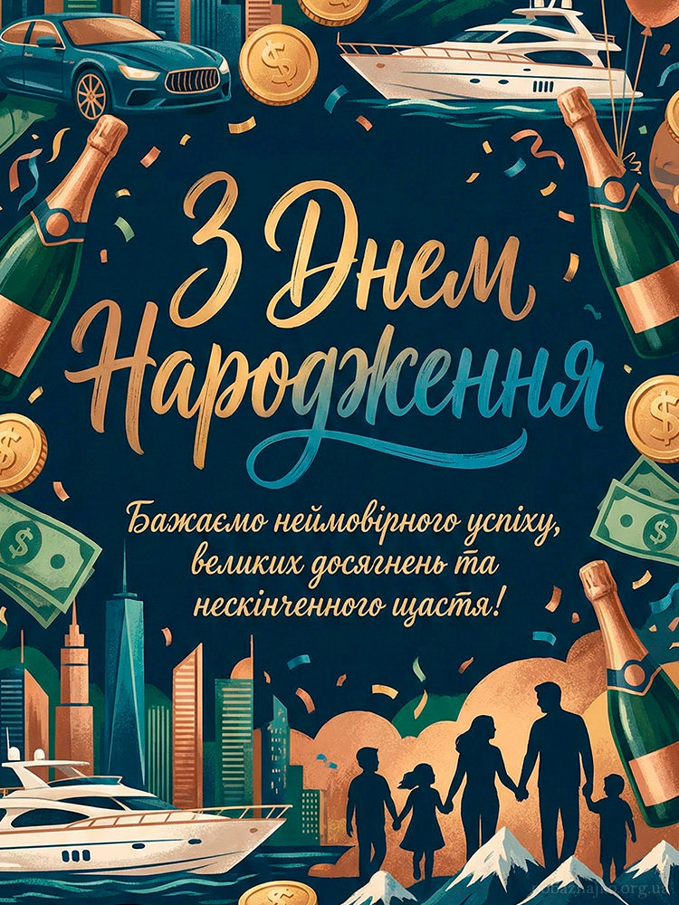 Привітання хлопцю з днем народження