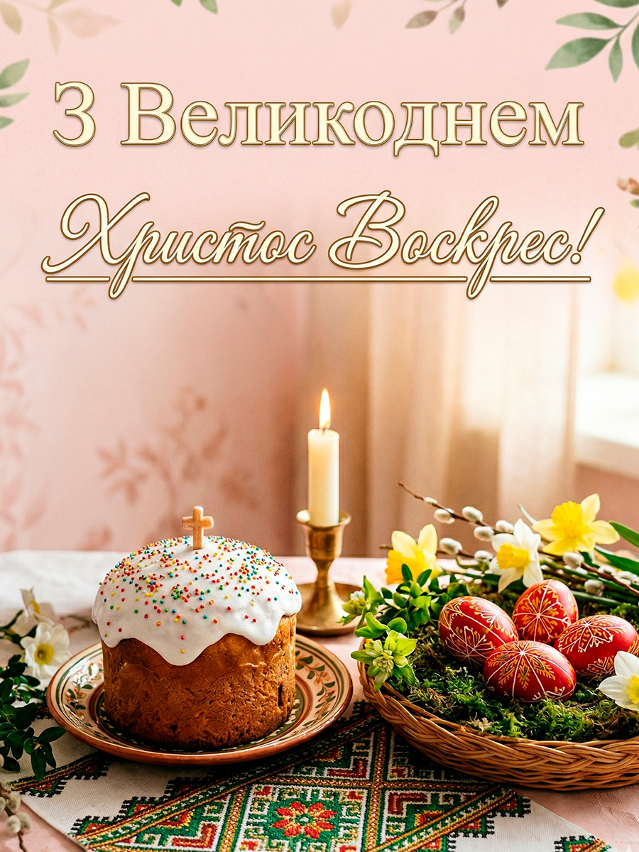Христос Воскрес воістину воскрес картинка