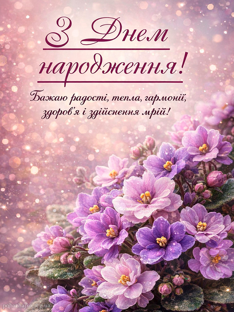 Яскрава картинка з днем народження