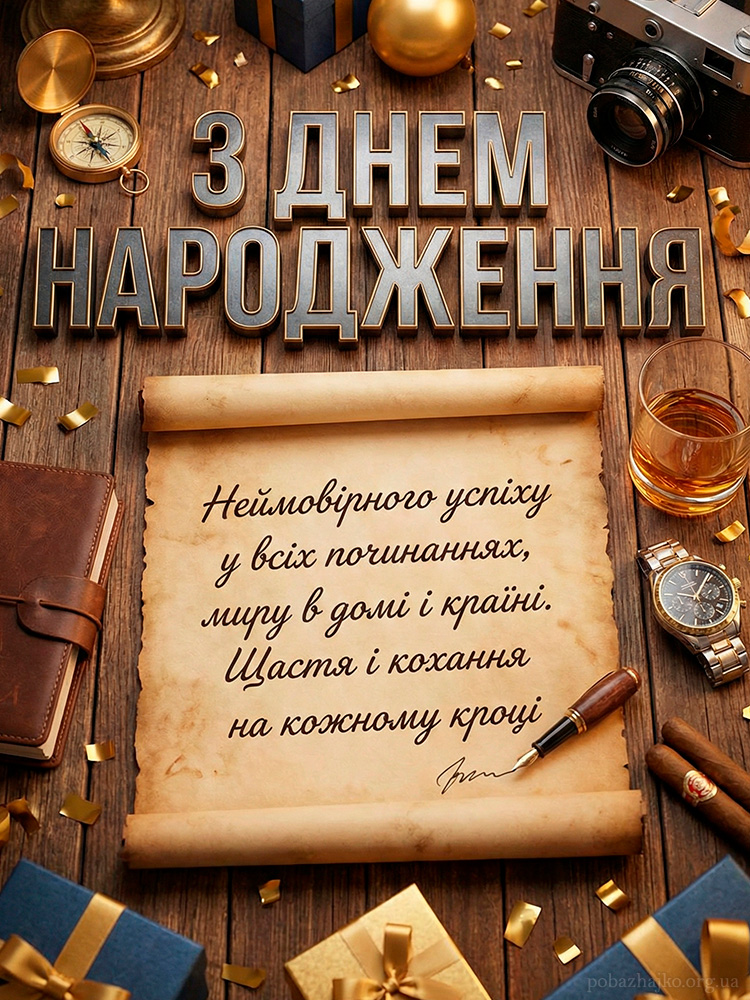 Гарне вітання для дядька