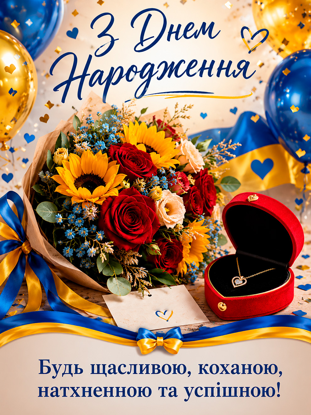 патріотична картинка з днем народження дівчині