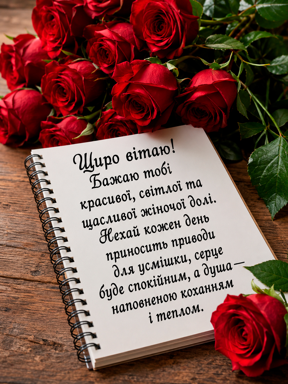 привітання з днем народження жінці
