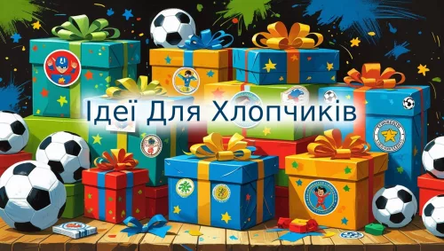Ідеї подарунків для хлопчиків