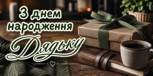 Привітання з днем народження дядьку