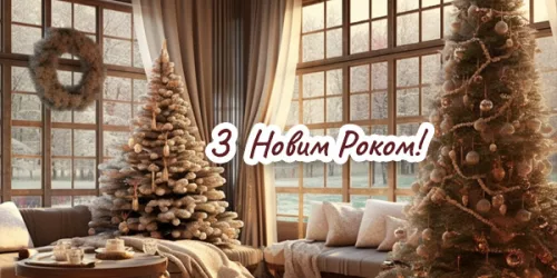 Привітання З Новим роком 2025