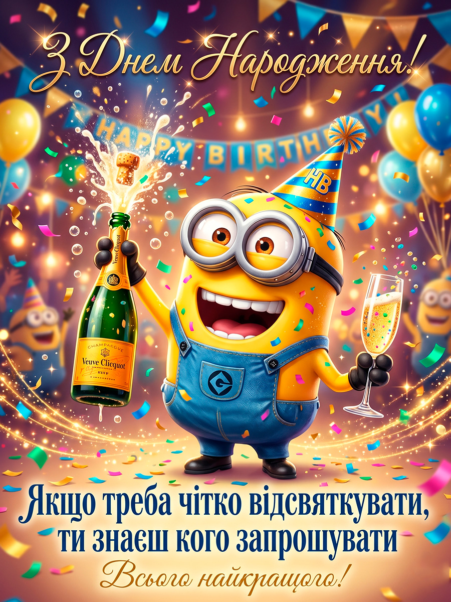 прикольна листівка від друзів